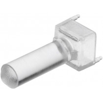 VLP-500-R; Fibre for LED; round; Ø3mm; Front: convex; BIVAR