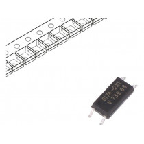 VOL617A-2X001T; Optocoupler; SMD; Channels: 1; Out: transistor; Uinsul: 5kV; Uce: 80V; VISHAY