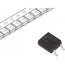 VOM618A-3T; Optocoupler; SMD; Channels: 1; Out: transistor; Uinsul: 3.75kV; SOP4; VISHAY