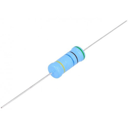 VR68000005105JAC00; Resistor: metal glaze; THT; 51MΩ; 1W; ±5%; Ø6.8x19mm; 200ppm/°C; VISHAY