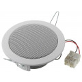 50098; Loudspeaker; ceiling mount; 10W; 8Ω; 90÷18000Hz; Sound level: 90dB; VISATON