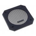 4642; Loudspeaker grille; 114x114x9mm; Application: VS-FR10,VS-R10S; VISATON