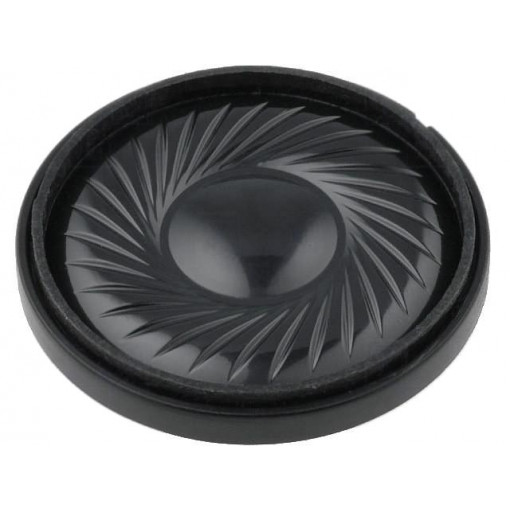 2912; Loudspeaker; miniature,mylar,general purpose,waterproof; 1W; 8Ω; VISATON