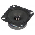 1000; Loudspeaker; 60W; 8Ω; 60x60x27mm; 1000÷30000Hz; Sound level: 91dB; VISATON 1000; Loudspeaker; 60W; 8Ω; 60x60x27mm; 1000÷30000Hz; Sound level: 91dB; VISATON