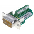 VS-09-ST-DSUB/10-MPT-0,5 1688379; D-Sub; PIN: 9; plug; male; for cable; screw terminal; 5A; 60V; PHOENIX CONTACT VS-09-ST-DSUB/10-MPT-0,5 1688379; D-Sub; PIN: 9; plug; male; for cable; screw terminal; 5A; 60V; PHOENIX CONTACT