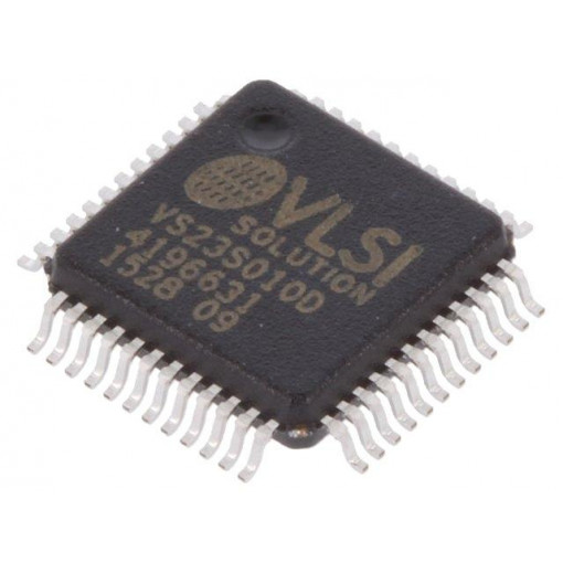 VS23S010D-L; SRAM memory; 128kx8bit; 1.5÷3.6V; 40MHz; LQFP48; parallel; VLSI VS23S010D-L; SRAM memory; 128kx8bit; 1.5÷3.6V; 40MHz; LQFP48; parallel; VLSI