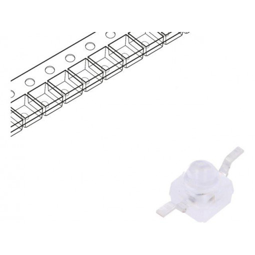 VSMB2000X01; IR transmitter; Gull wing; 940nm; transparent; 40mW; 12°; SMD; VISHAY