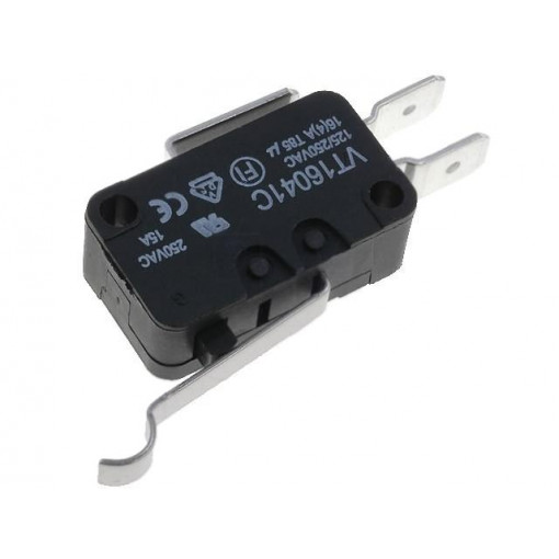 VT16041C; Microswitch SNAP ACTION; with lever with roller simulation; HIGHLY VT16041C; Microswitch SNAP ACTION; with lever with roller simulation; HIGHLY