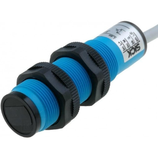 VTF18-4P1612; Sensor: photoelectric; straight; Range: 0÷0.1m; PNP; Usup: 10÷30VDC; SICK
