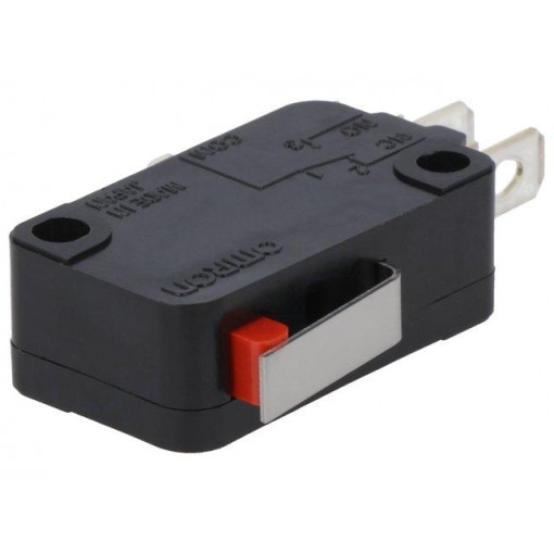 VX-51-1A3; Microswitch SNAP ACTION; with lever; SPDT; 5A/250VAC; ON-(ON); OMRON OCB