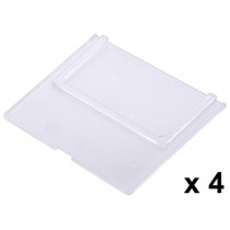 456590; Divider; 85x1x75mm; transparent; plastic; 4pcs.; ALLIT AG 456590; Divider; 85x1x75mm; transparent; plastic; 4pcs.; ALLIT AG