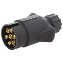 W12-T7-11; Connector: automotive; plug; PIN: 7; Conform to: PN-ISO 1724; 12VDC; TESAT