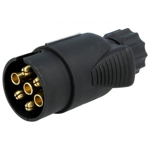 W12-T7-31; Connector: automotive; plug; PIN: 7; Conform to: PN-ISO 1724; 12VDC; TESAT W12-T7-31; Connector: automotive; plug; PIN: 7; Conform to: PN-ISO 1724; 12VDC; TESAT