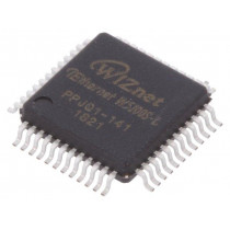 W5100S-L; IC: Ethernet controller; 8bit BUS,SPI; LQFP48; -40÷85°C; 3.3VDC; WIZNET