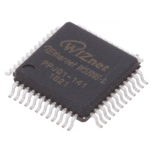 W5100S-L; IC: Ethernet controller; 8bit BUS,SPI; LQFP48; -40÷85°C; 3.3VDC; WIZNET W5100S-L; IC: Ethernet controller; 8bit BUS,SPI; LQFP48; -40÷85°C; 3.3VDC; WIZNET