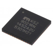 W5100S-Q; IC: Ethernet controller; 8bit BUS,SPI; QFN48; -40÷85°C; 3.3VDC; WIZNET