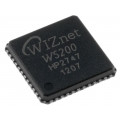 W5200; IC: Ethernet controller; SPI; QFN48; -40÷85°C; Channels: 8; 3.3VDC; WIZNET