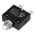 1423674-8; Circuit breaker; Urated: 250VAC; 50VDC; 15A; SPST-NC; Poles: 1; TE Connectivity
