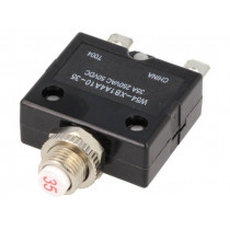 7-1423674-8; Circuit breaker; Urated: 250VAC; 50VDC; 35A; SPST-NC; Poles: 1; TE Connectivity