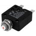 W58-XB1A4A-15; Circuit breaker; Urated: 250VAC; 50VDC; 15A; SPST-NC; Poles: 1; TE Connectivity W58-XB1A4A-15; Circuit breaker; Urated: 250VAC; 50VDC; 15A; SPST-NC; Poles: 1; TE Connectivity