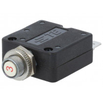 W58-XB1A4A-3; Circuit breaker; Urated: 250VAC; 50VDC; 3A; SPST-NC; Poles: 1; TE Connectivity