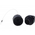WA22J7Z1; WA22; socket; male; PIN: 7; 6+PE; IP67; 10A; soldering; 250V; WEIPU WA22J7Z1; WA22; socket; male; PIN: 7; 6+PE; IP67; 10A; soldering; 250V; WEIPU