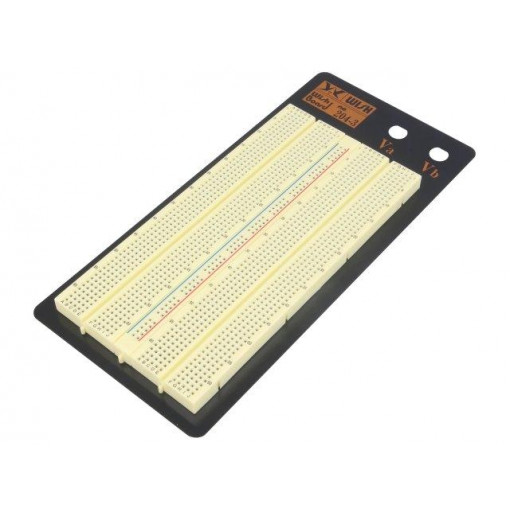 WBU-204-3; Board: universal; prototyping,solderless; W: 120mm; L: 220mm; WISHER ENTERPRISE