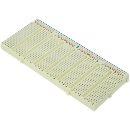 WBU-501; Board: universal; prototyping,solderless; W: 64mm; L: 142mm; WISHER ENTERPRISE