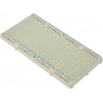 WBU-502; Board: universal; prototyping,solderless; W: 73mm; L: 142mm; WISHER ENTERPRISE
