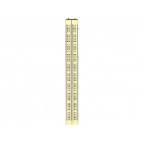 WBU-D; Board: universal; prototyping,solderless; W: 9.5mm; L: 166mm; WISHER ENTERPRISE