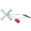 9918130000; Key; for control cabinets; 73mm; WEIDMÜLLER 9918130000; Key; for control cabinets; 73mm; WEIDMÜLLER