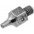 T0051351399; Nozzle: desoldering; 1.2x2.5mm; for WEL.DS80 desoldering iron; WELLER