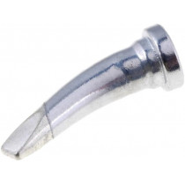 T0054444210; Tip; bent chisel; 2.4x0.8mm; bent 30°; WELLER