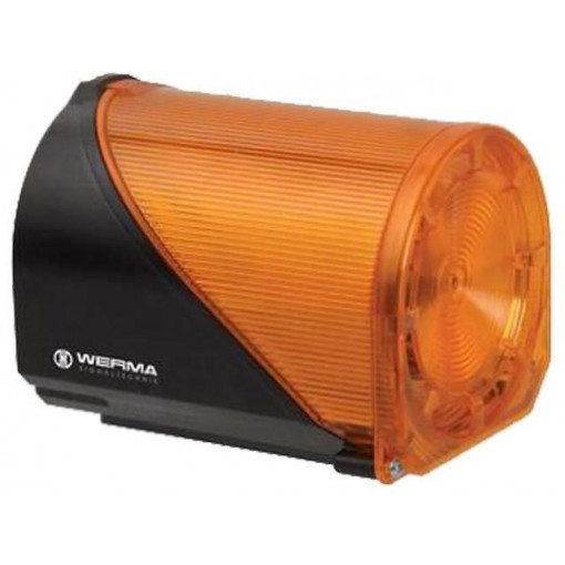 44430075; Signaller: lighting-sound; 24VDC; siren,flashing light; LED; IP65; WERMA