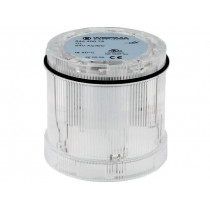 64440075; Signaller: lighting; LED; white; Usup: 24VDC; Usup: 24VAC; IP65; WERMA