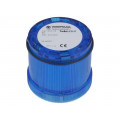 64751075; Signaller: lighting; LED; blue; Usup: 24VDC; Usup: 24VAC; IP65; WERMA