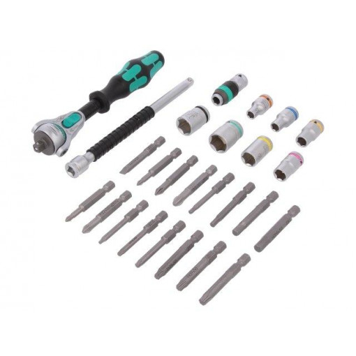 05051045001; Kit: screwdrivers; Pcs: 26; WERA