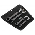 05073290001; Key set; combination spanner; Chrom-molybdenum steel; Pcs: 4; WERA