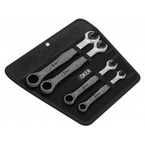 05073290001; Key set; combination spanner; Chrom-molybdenum steel; Pcs: 4; WERA