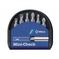 05056295001; Kit: screwdriver bits; Pcs: 7; Phillips,Pozidriv®,slot; 25mm; WERA