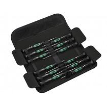 05073675001; Kit: screwdrivers; Pcs: 12; precision; Package: case; WERA