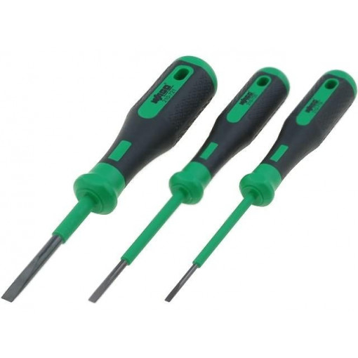 210-722; Kit: screwdrivers; Pcs: 3; slot; Package: cardboard packaging; WAGO