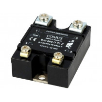 WG660D75Z; Relay: solid state; Ucntrl: 3÷32VDC; 75A; 24÷660VAC; -20÷80°C; COMUS WG660D75Z; Relay: solid state; Ucntrl: 3÷32VDC; 75A; 24÷660VAC; -20÷80°C; COMUS