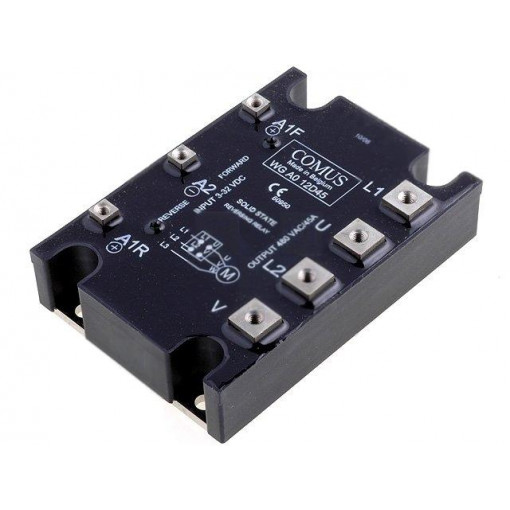 WGA012D25; Relay: solid state; Ucntrl: 3÷32VDC; 25A; 48÷480VAC; Series: WGA0; COMUS