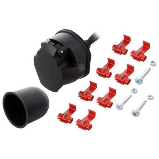 WH12-02-200; Connector: automotive; socket; PIN: 7; Conform to: PN-ISO 1724; TESAT WH12-02-200; Connector: automotive; socket; PIN: 7; Conform to: PN-ISO 1724; TESAT