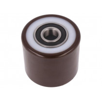 WHPU 807020; Pallet roller; Ø: 80mm; W: 70mm; 500kg; Mat: polyurethane; -20÷80°C; COLSON