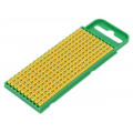 561-00044; Markers for cables and wires; Label symbol: D; 0.8÷2.2mm; yellow; HELLERMANNTYTON