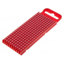 561-01622; Markers for cables and wires; Label symbol: 2; 2÷2.8mm; red; HELLERMANNTYTON