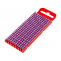 561-01677; Markers for cables and wires; Label symbol: 7; 2÷2.8mm; violet; HELLERMANNTYTON