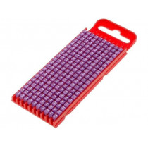 561-01677; Markers for cables and wires; Label symbol: 7; 2÷2.8mm; violet; HELLERMANNTYTON